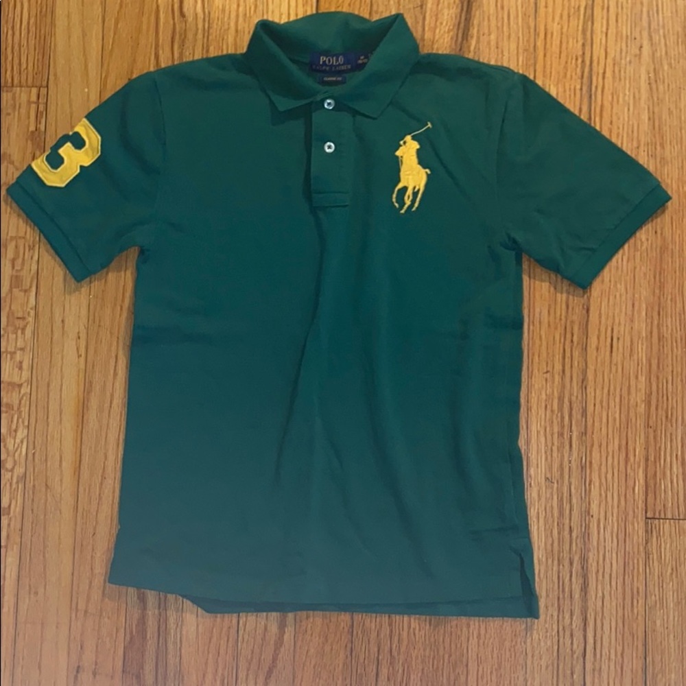 Boys Collar Polo Tee.